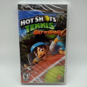 Hot Shots Tennis Get a Grip Sony PSP 2010 Brand New Factory Sealed Y-Fold